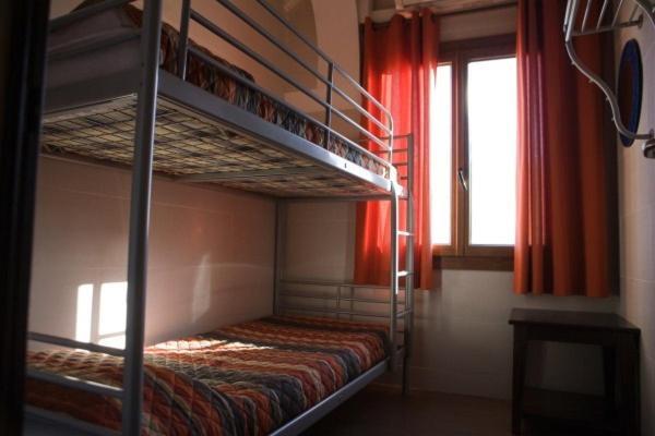 Be Zaragoza Hostel Kamer foto Hostel room in Madrid, Spain